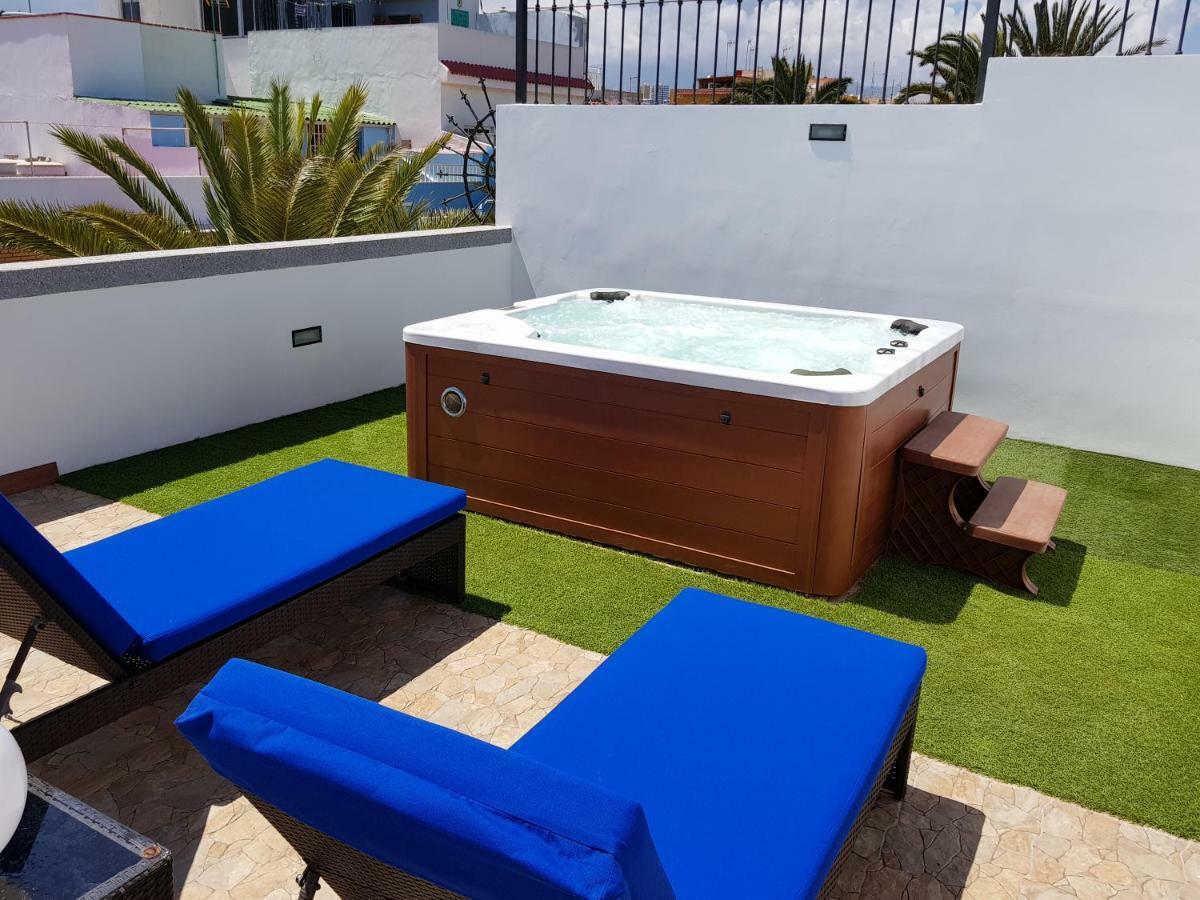Fantastica Vivienda Familiar Con Jacuzzi Y Sauna Villa ลาสปัลมาส เด กรานคานาเรีย ภายนอก รูปภาพ